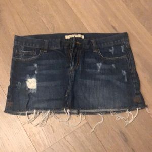 Denim skirt